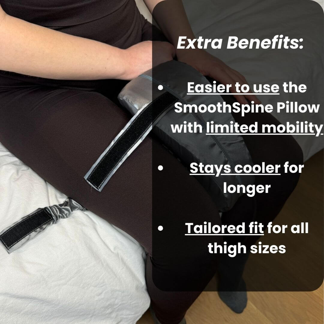 SmoothSpine Pillow - Relieves Hips, Back & Sciatica