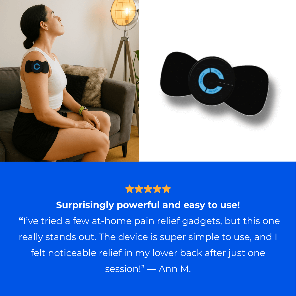 SmoothSpine™ NMES Massager Replacement Sticky Pads (3-Pack)