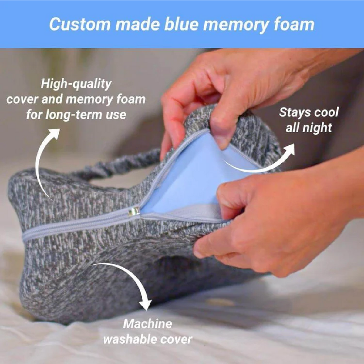 SmoothSpine Pillow - Relieves Back, Hips & Sciatica