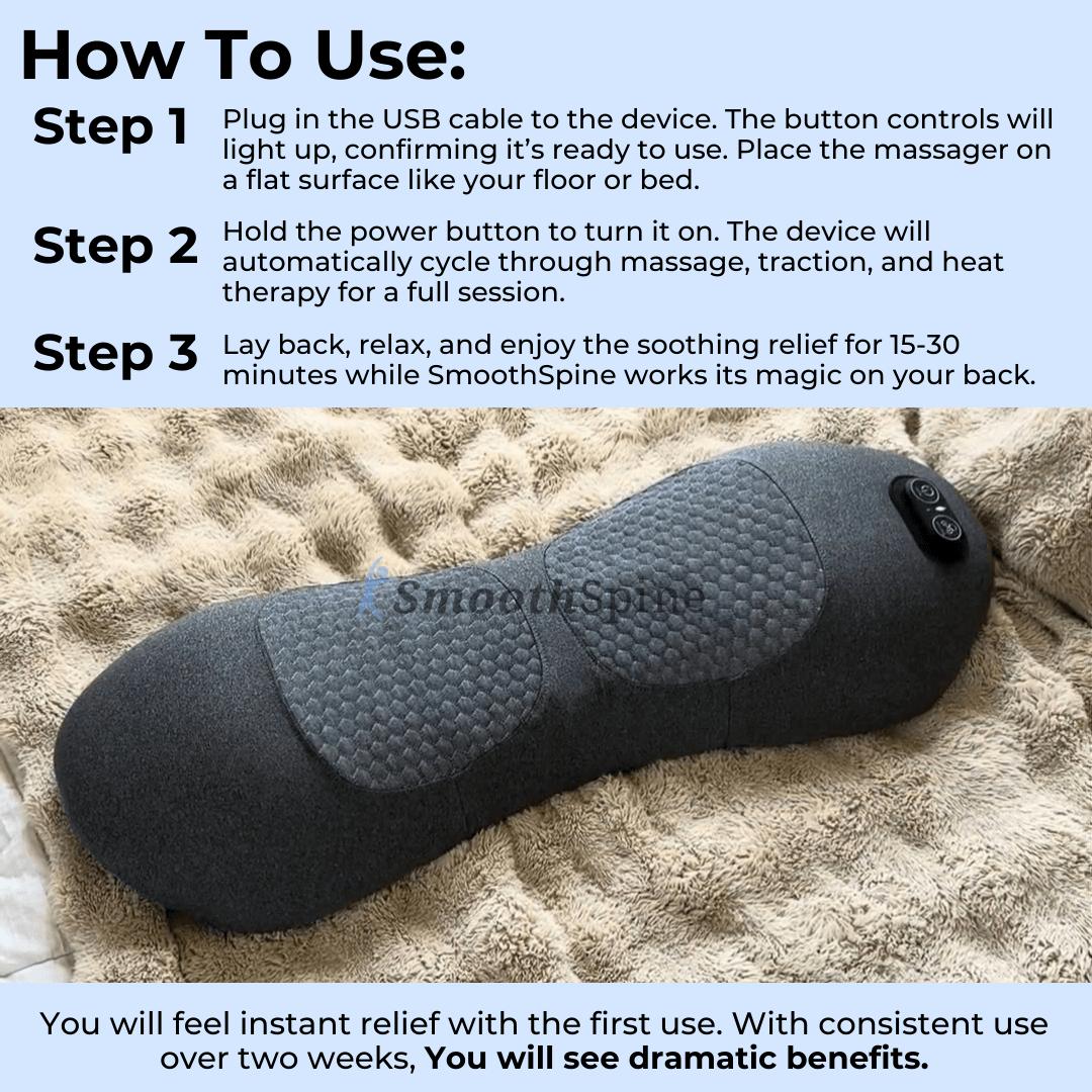 SmoothSpine™ - Triple Fusion Back Massager